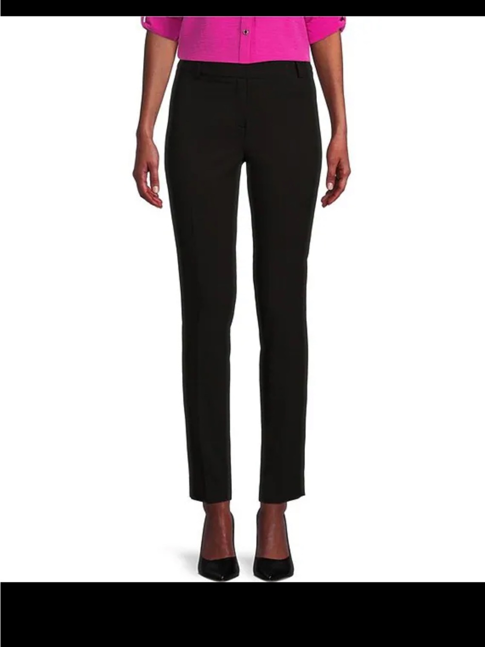 Calvin Klein Black Slim Fit Trousers